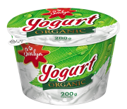 Organic yogurt